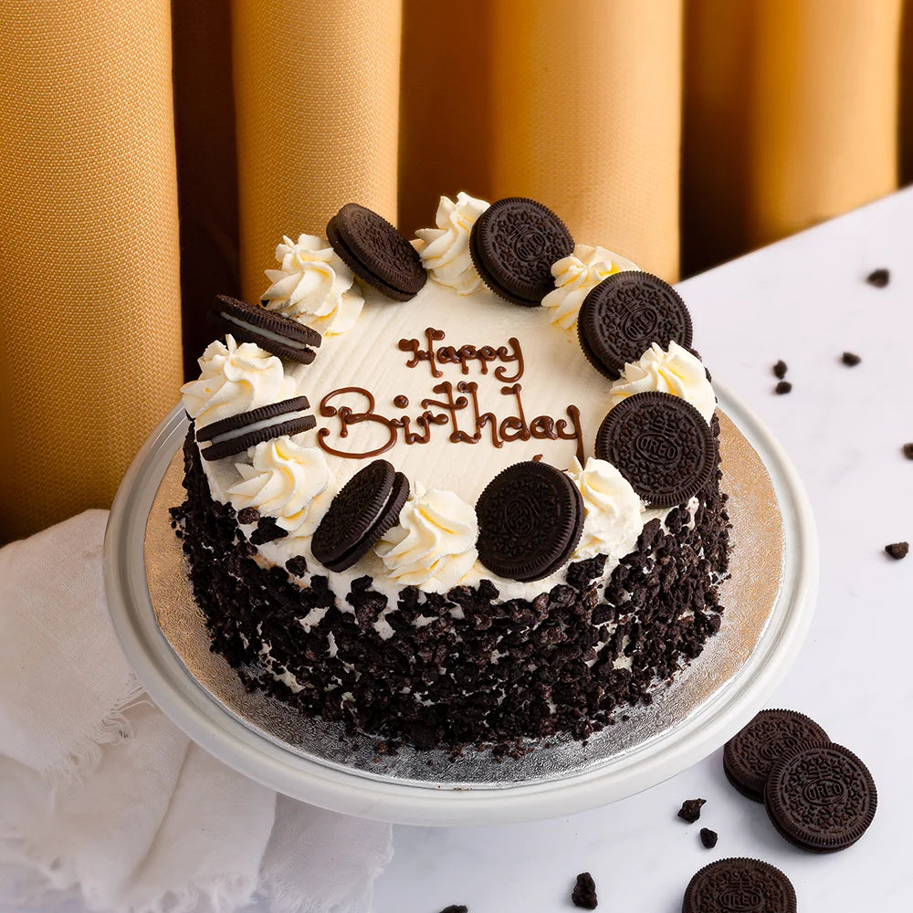 Oreo Vanilla Cake – CakeCo